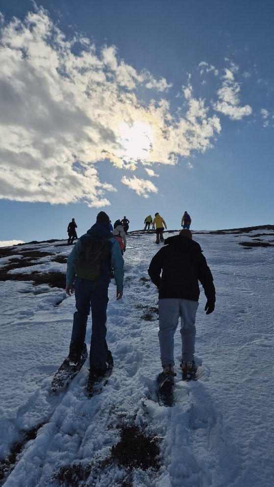 Hållfjället snow shoe expedition